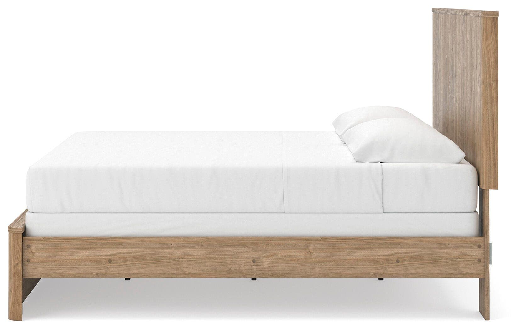 Dovander King Panel Bed — Warm Natural Brown — view 7