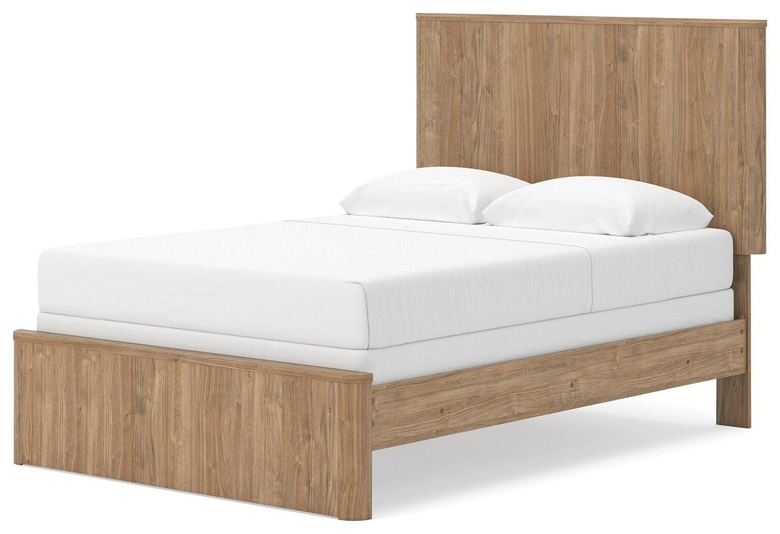 Dovander Full Panel Bed — Warm Natural Brown — view 4