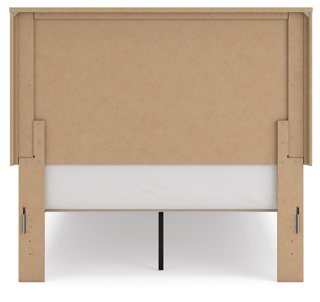 Dovander Full Panel Platform Bed — Warm Natural Brown — view 6