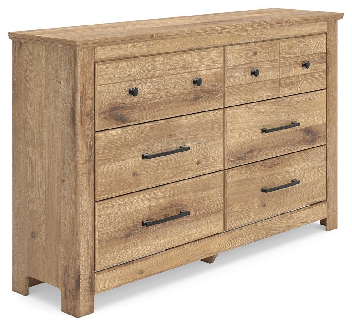 Fenderport Dresser — Brown/Beige — Elite Furniture Cincinnati