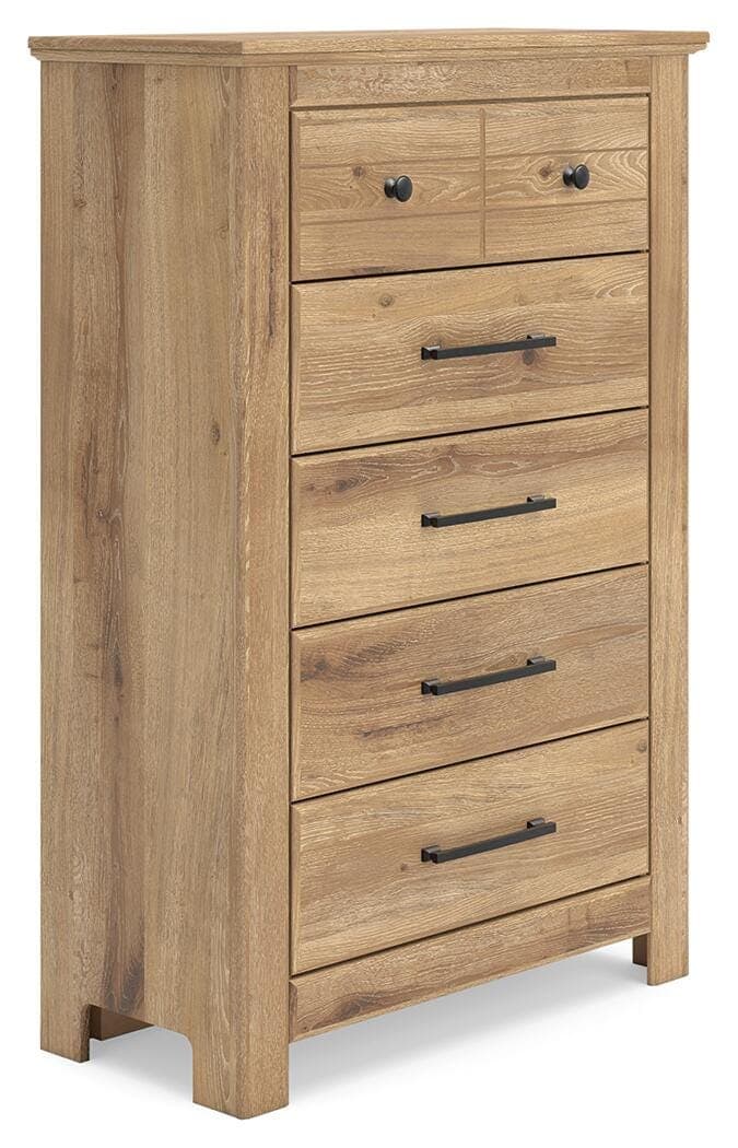 Fenderport Chest of Drawers — Brown/Beige — Elite Furniture Cincinnati