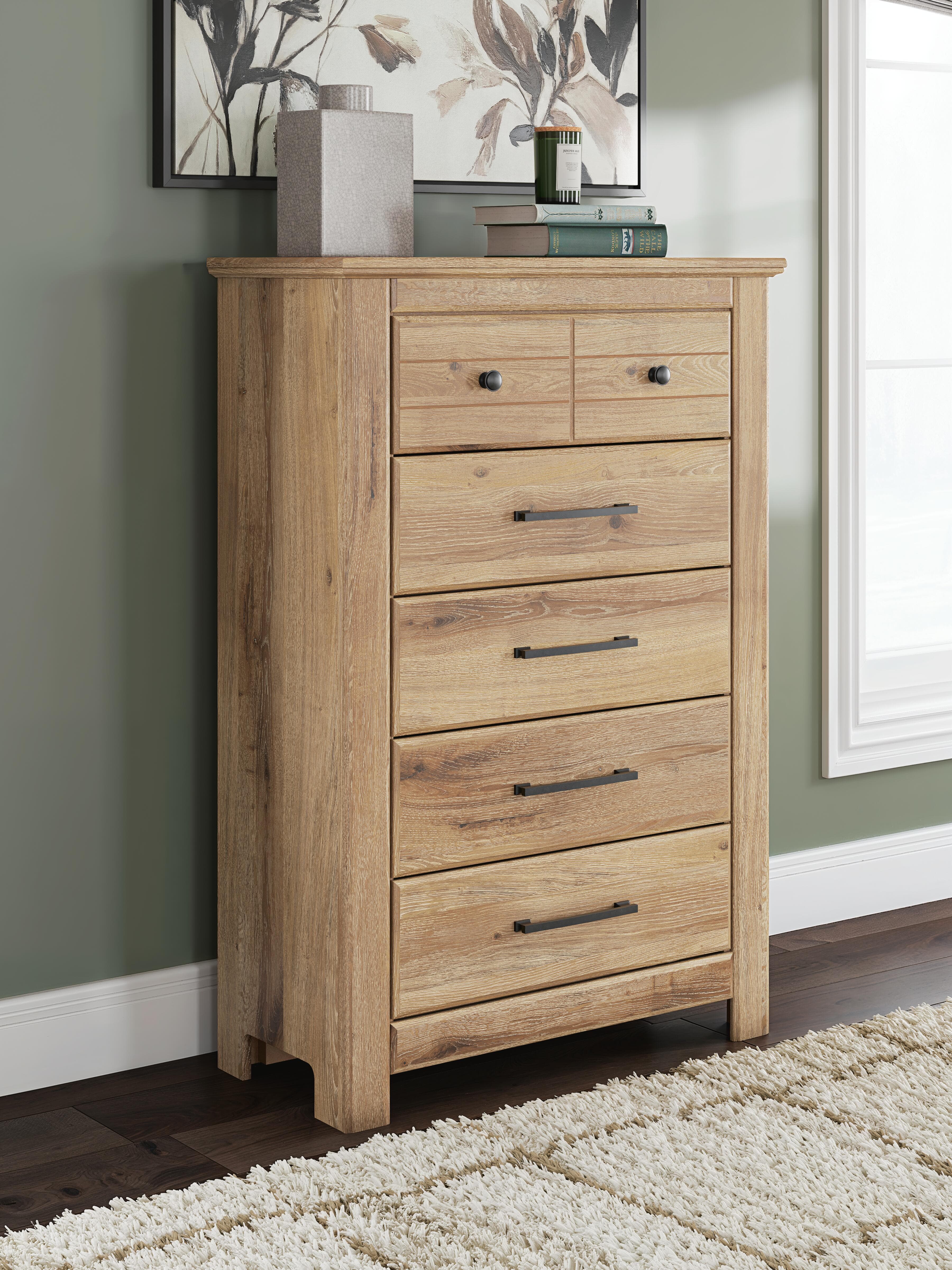 Fenderport Chest of Drawers — Brown/Beige — view 2