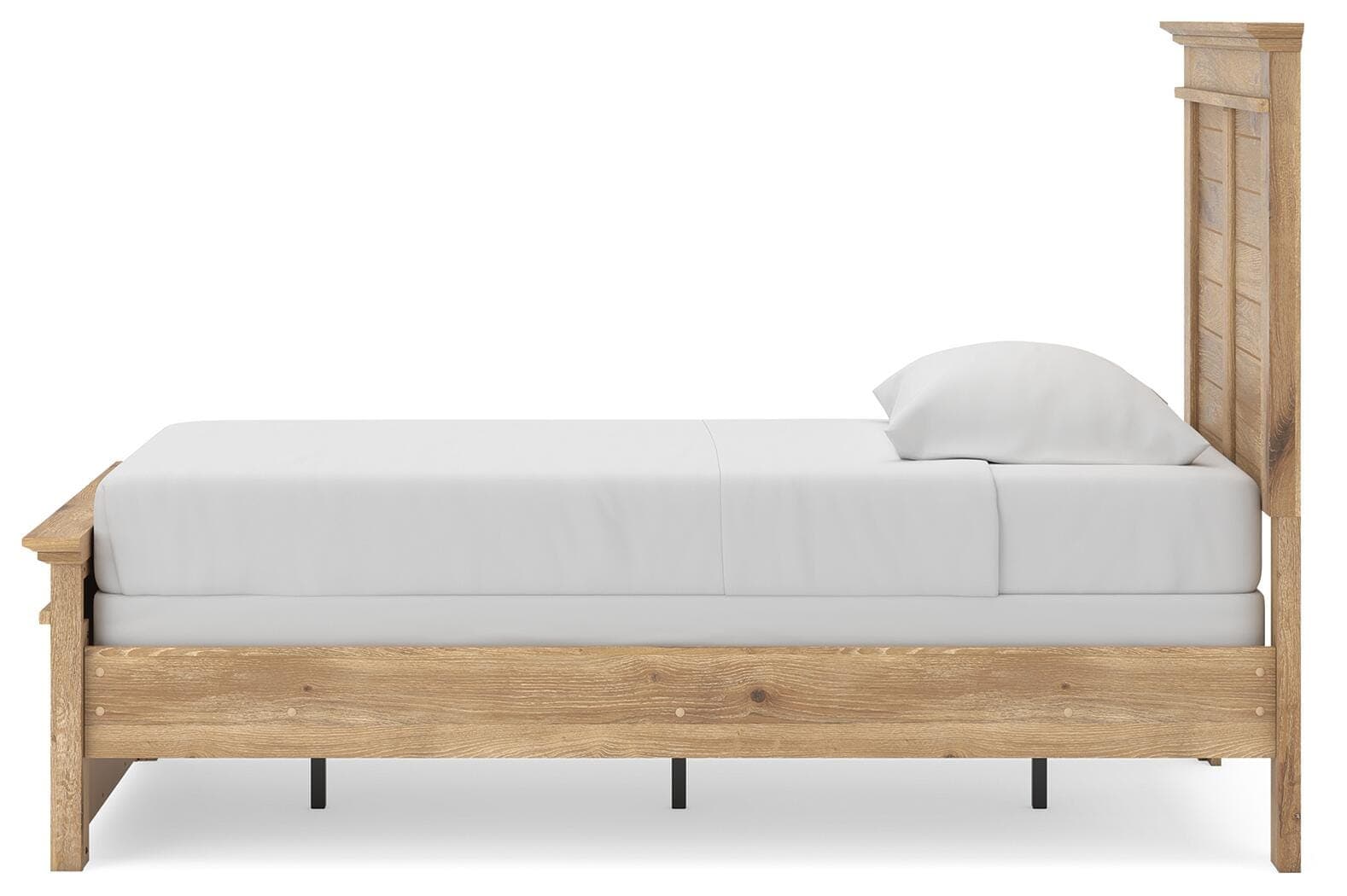 Fenderport Twin Panel Bed — Tan — view 7