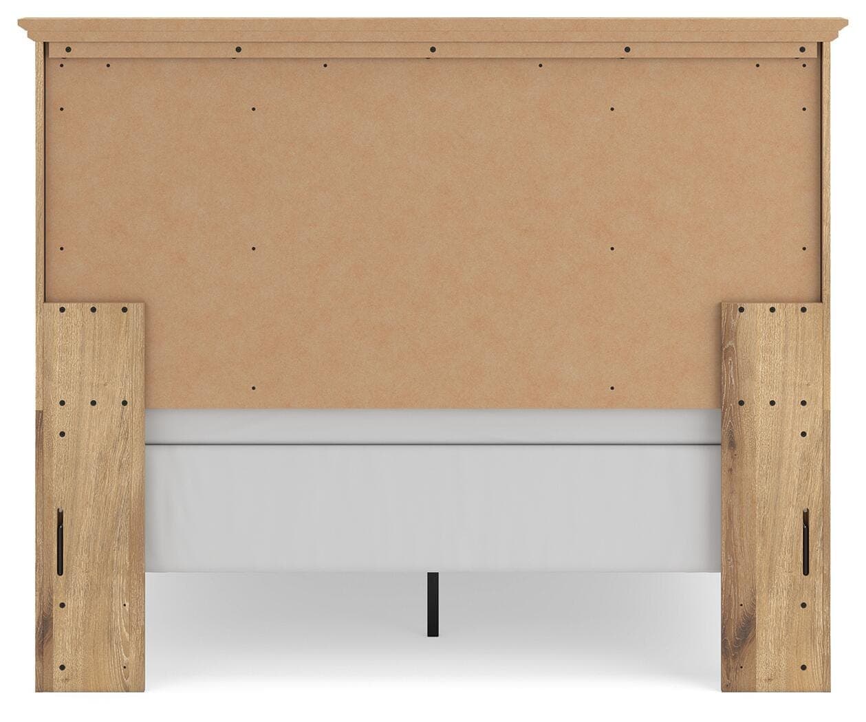 Fenderport Queen Panel Bed — Tan — view 6