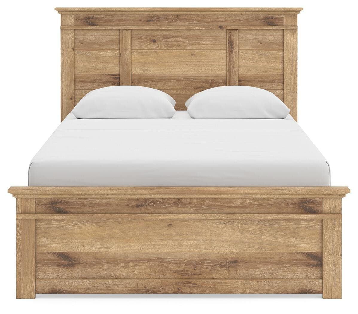 Fenderport Queen Panel Bed — Tan — view 5