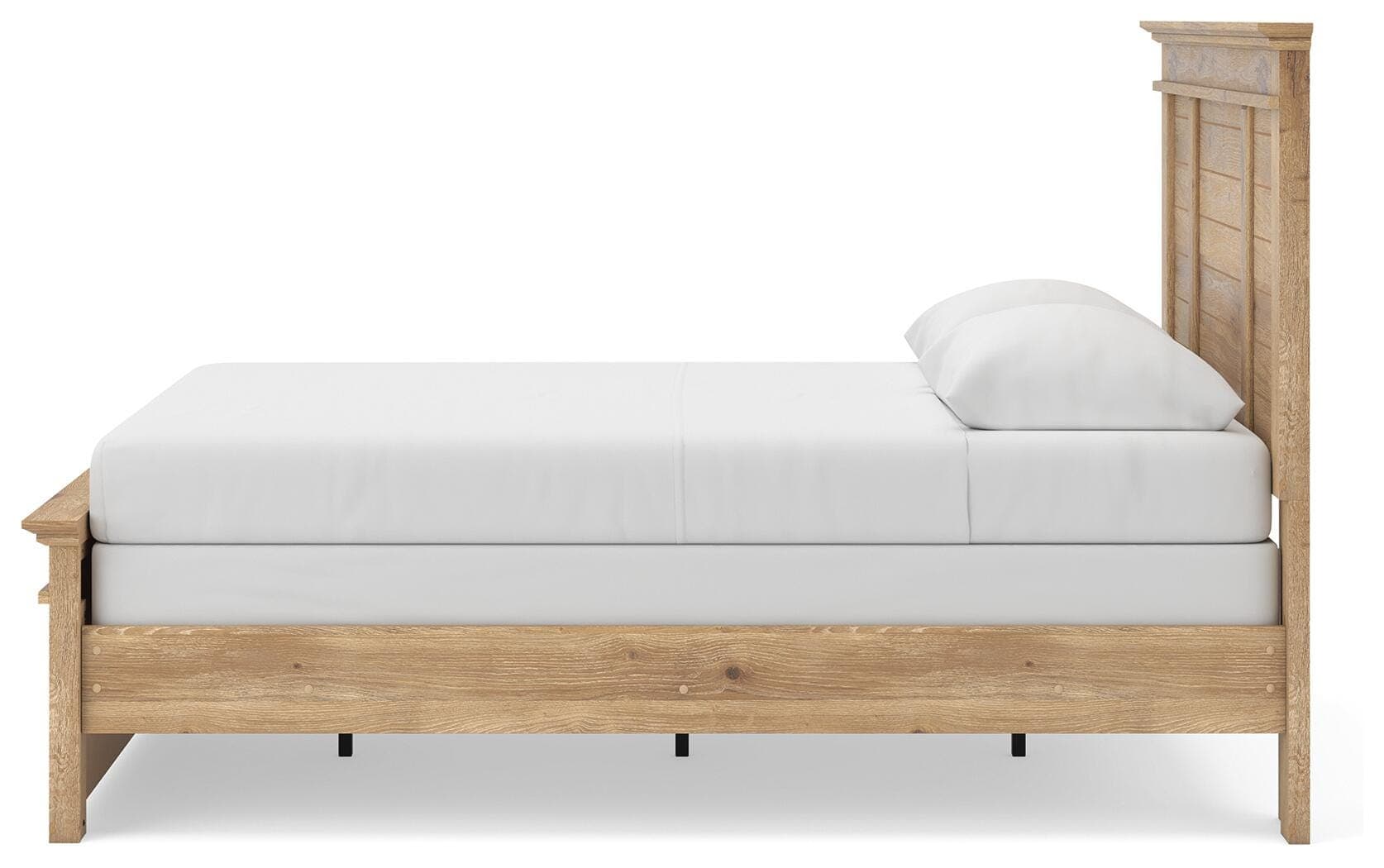 Fenderport Queen Panel Bed — Tan — view 7
