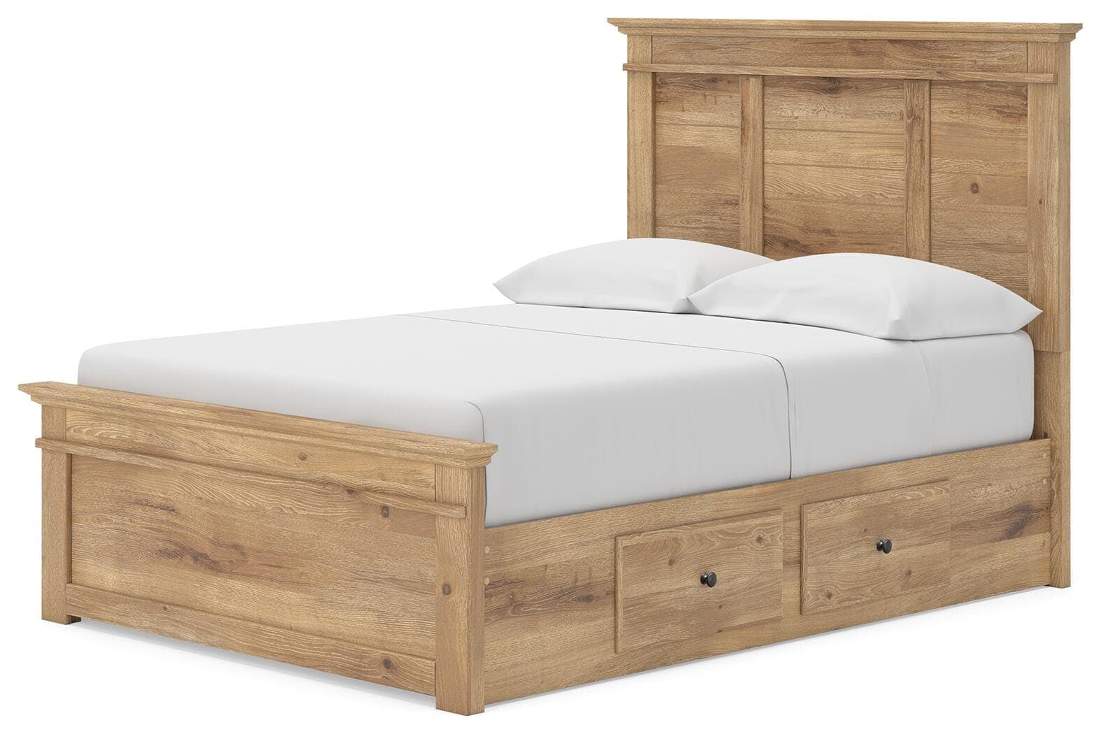 Fenderport Full Panel Storage Bed — Tan — view 3