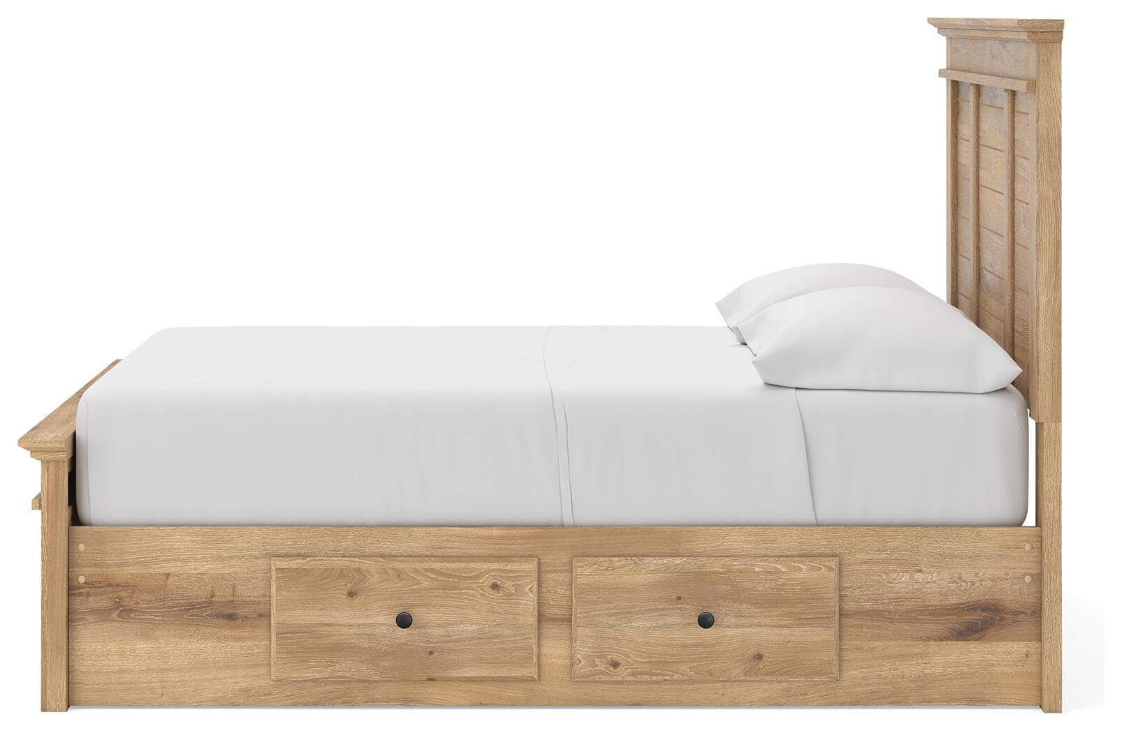 Fenderport Full Panel Storage Bed — Tan — view 8
