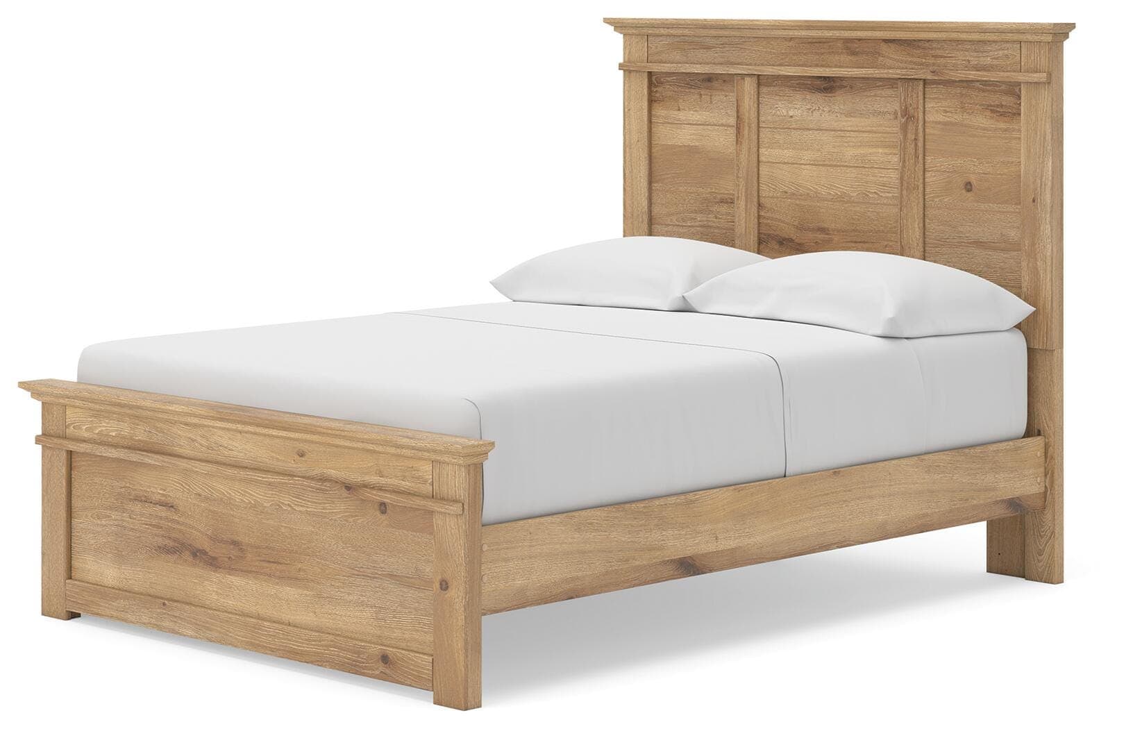 Fenderport Full Panel Storage Bed — Tan — view 4
