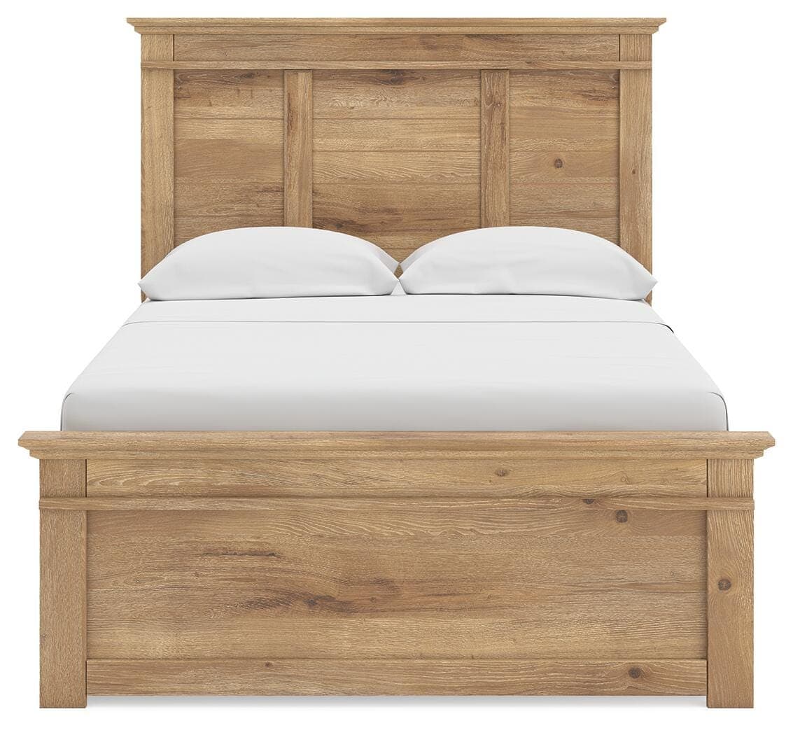 Fenderport Full Panel Storage Bed — Tan — view 6