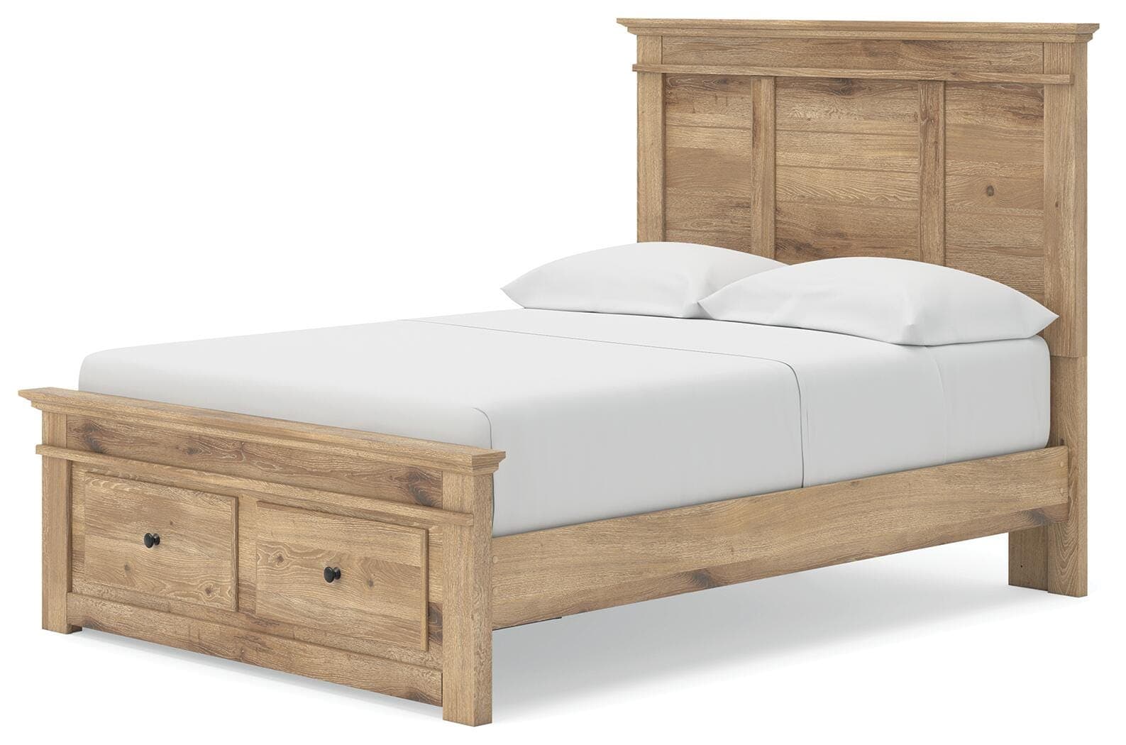 Fenderport Full Panel Storage Bed — Tan — view 4