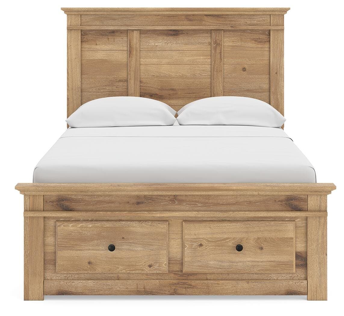 Fenderport Full Panel Storage Bed — Tan — view 6