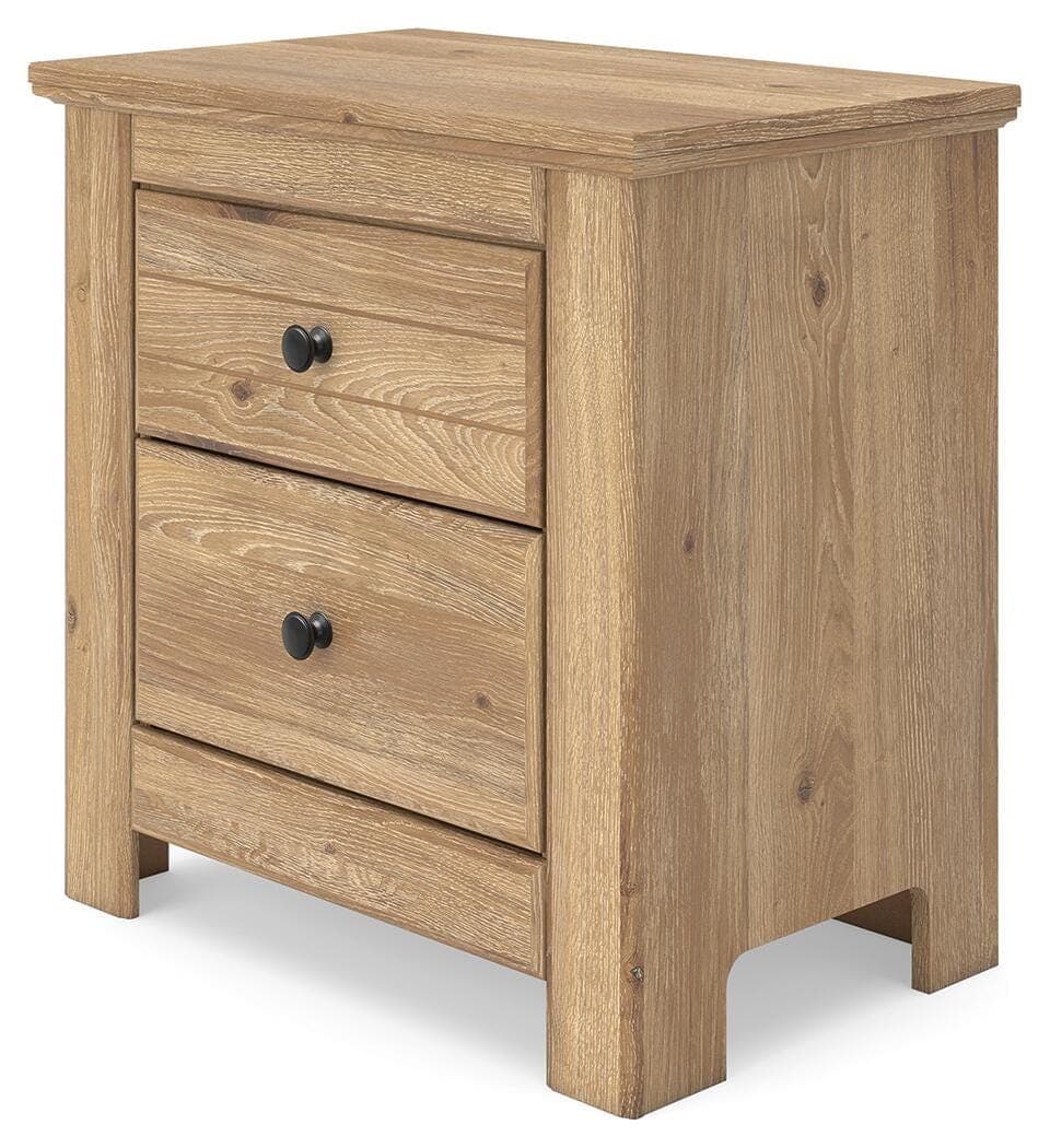 Fenderport Nightstand — Brown/Beige — view 5