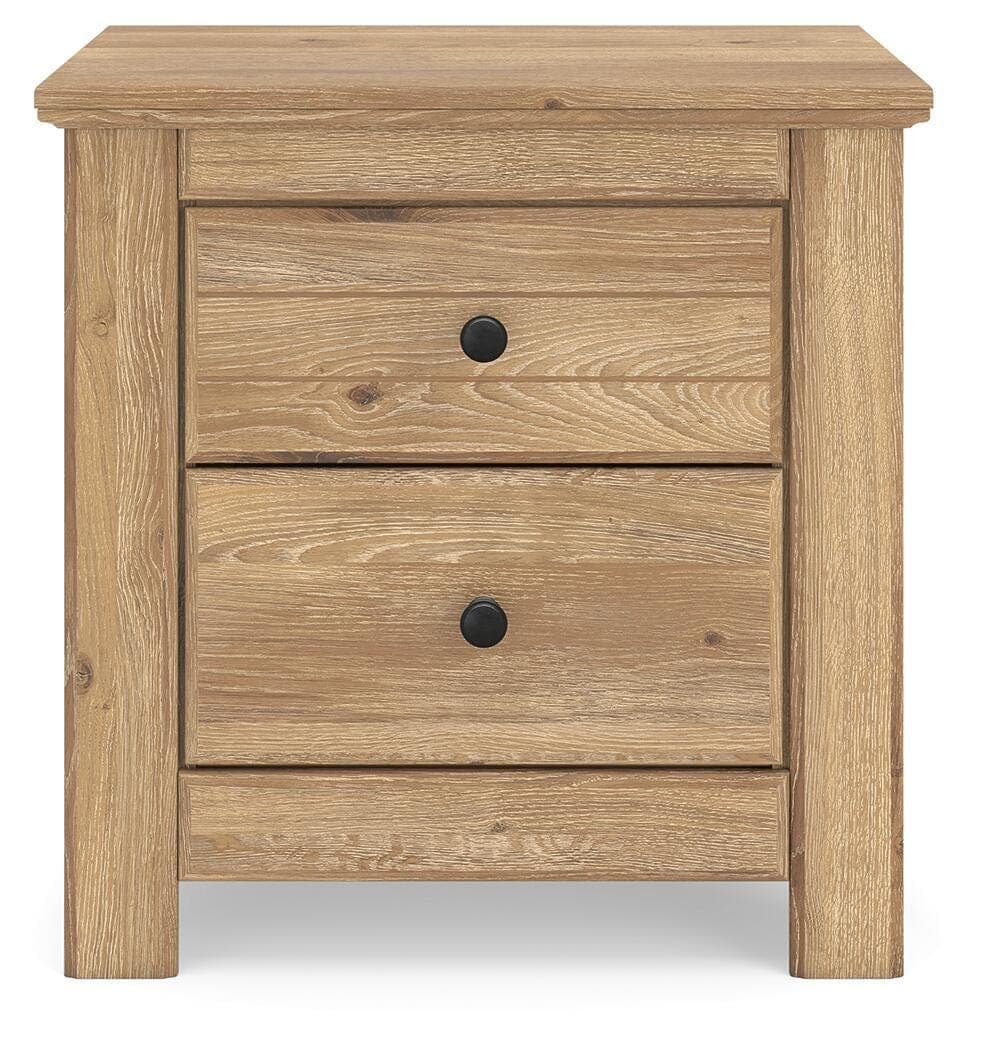 Fenderport Nightstand — Brown/Beige — view 4