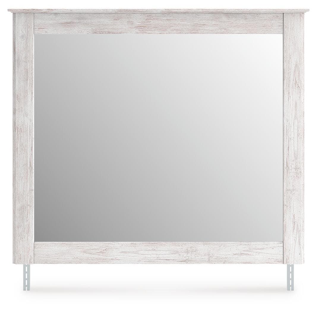Fenderport Bedroom Mirror — White — view 4