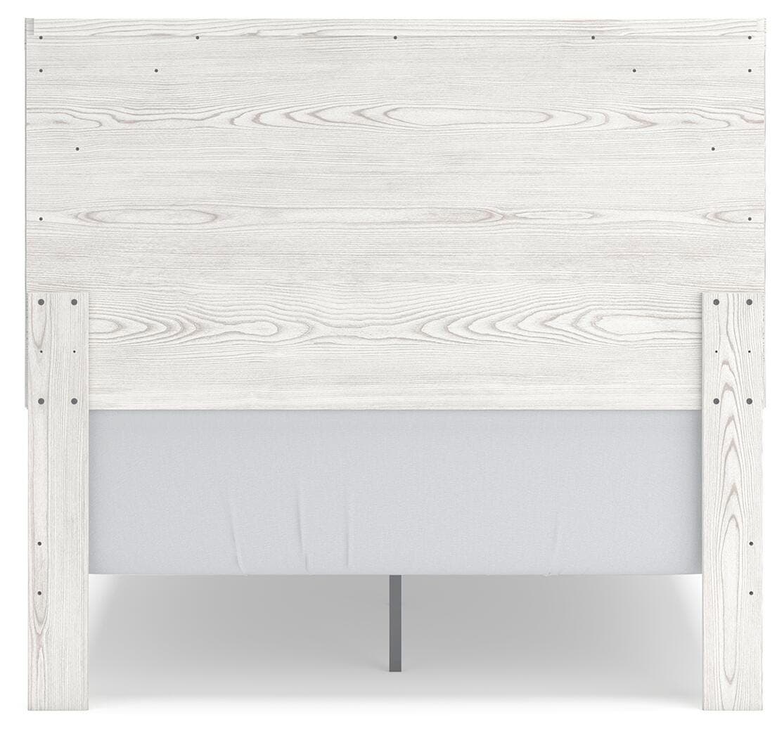 Gerridan Full Panel Bed — Black/Gray & White — view 5