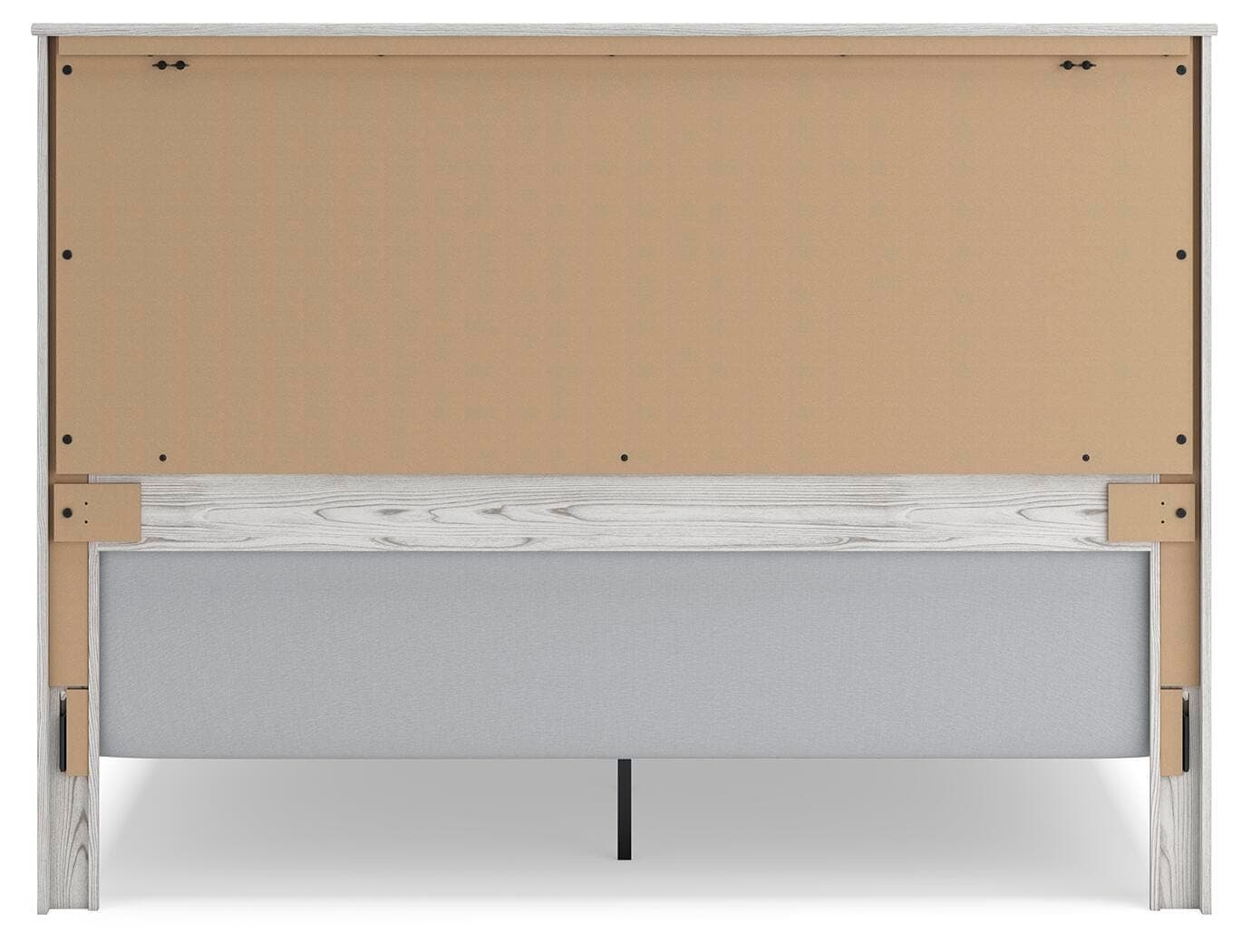 Gerridan King Panel Bed — Black/Gray & White — view 6