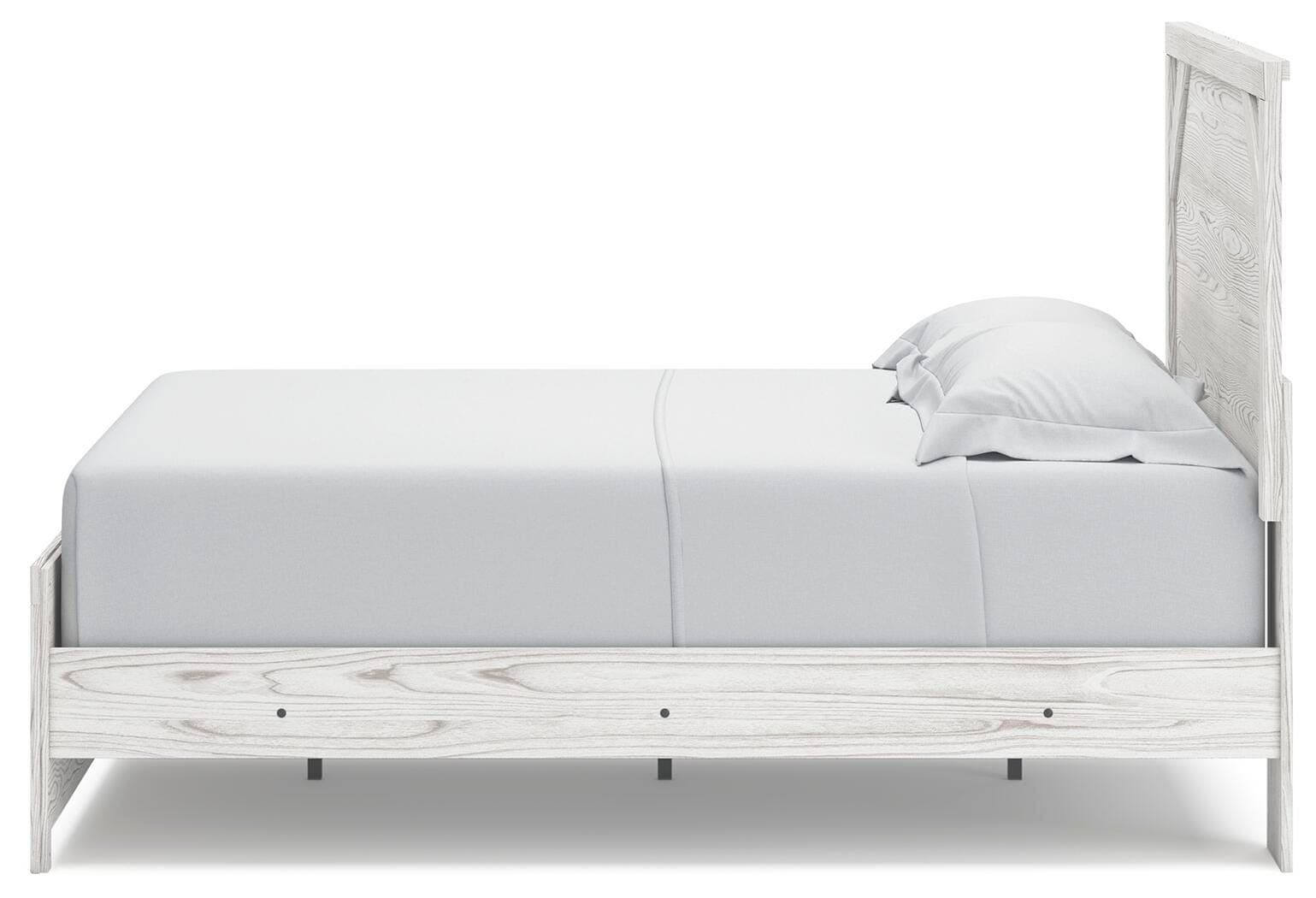 Gerridan Queen Panel Bed — Black/Gray & White — view 6
