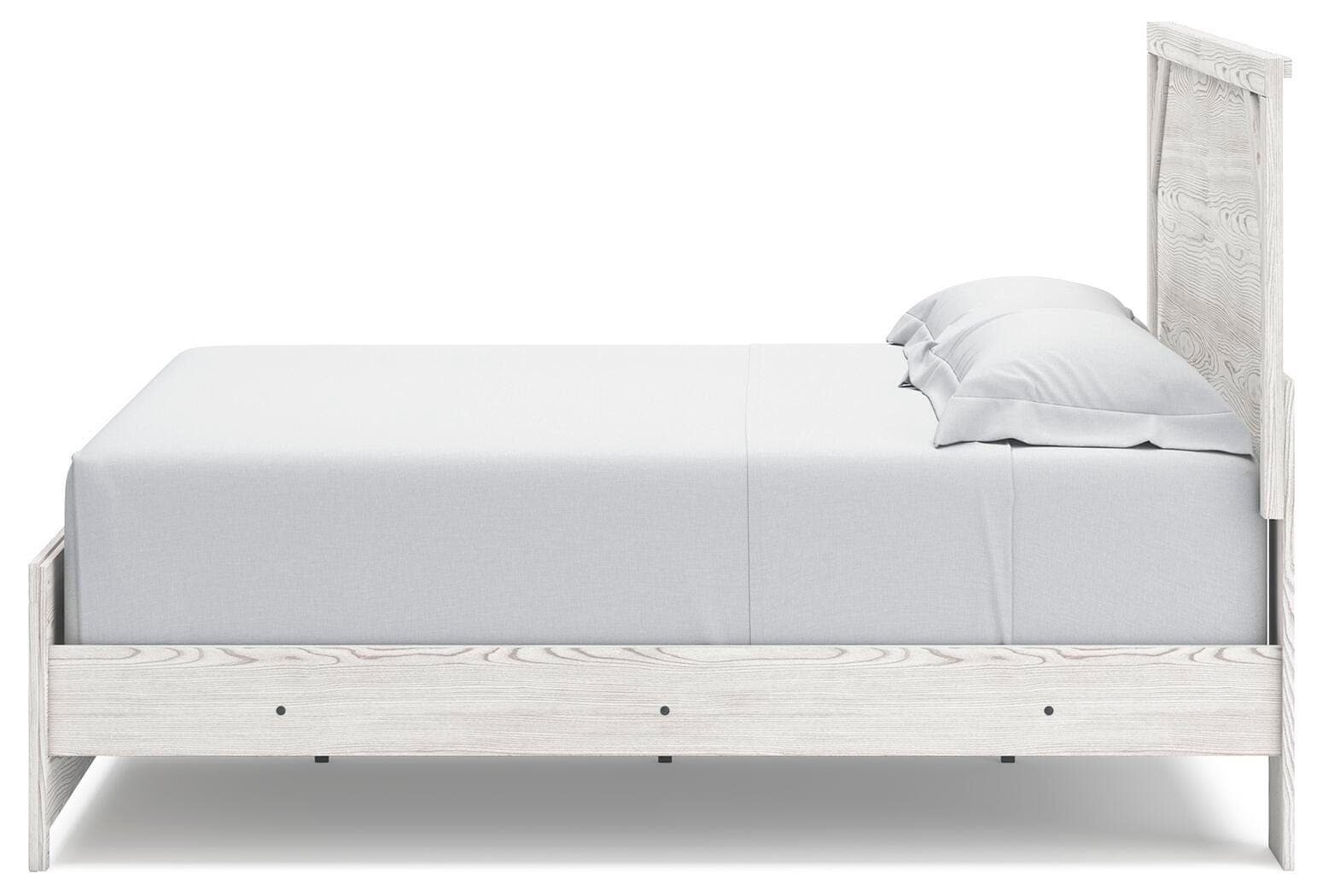 Gerridan King Panel Bed — Black/Gray & White — view 7