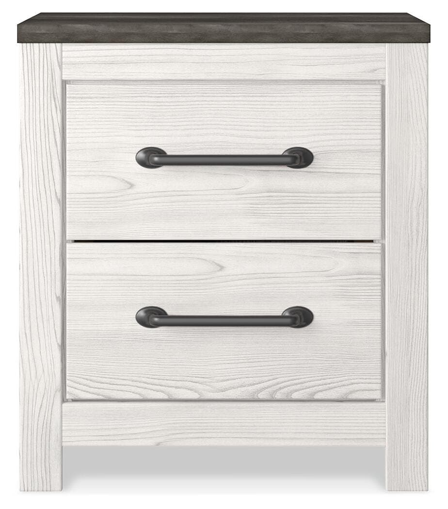 Gerridan Nightstand — White — view 3