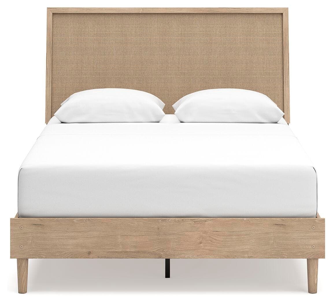 Cielden Queen Panel Bed — Brown/Beige — view 5