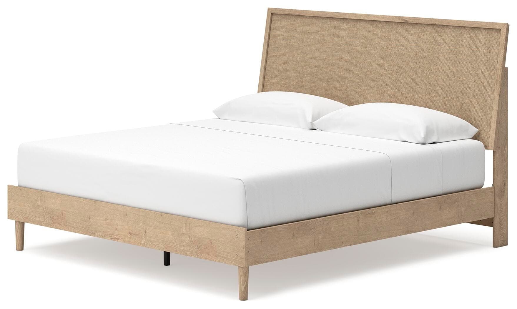 Cielden King Panel Bed — Brown/Beige — view 4