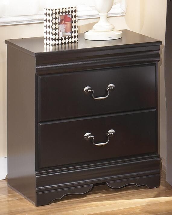 Huey Vineyard Nightstand — Black/Gray — view 2