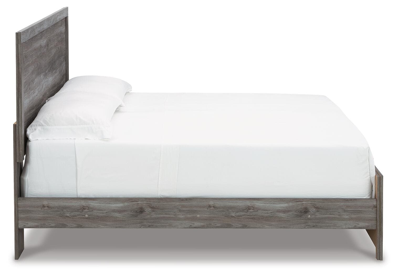 Bronyan King Panel Bed — Black/Gray — view 5