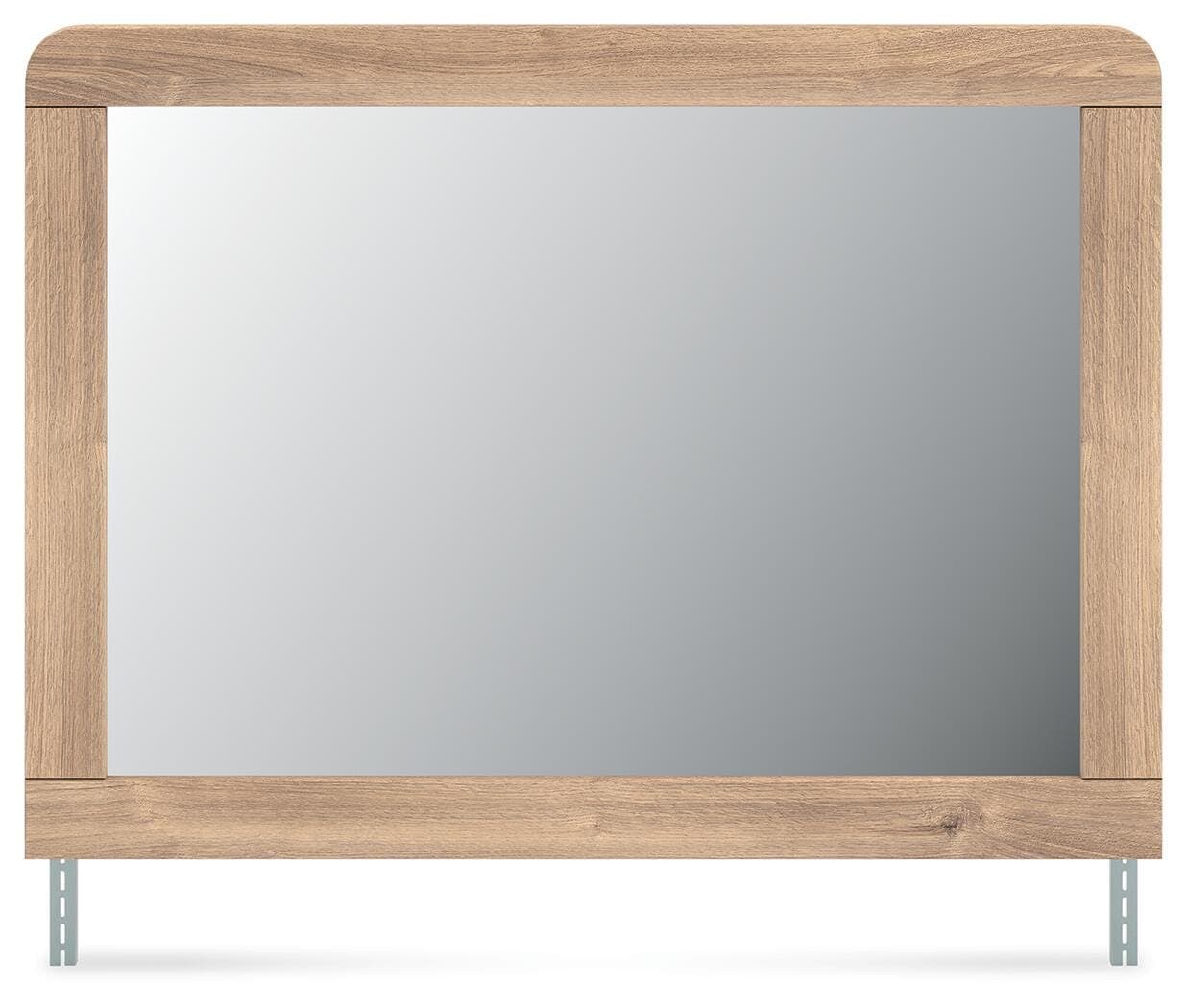 Hollymount Bedroom Mirror — Brown/Beige — view 4