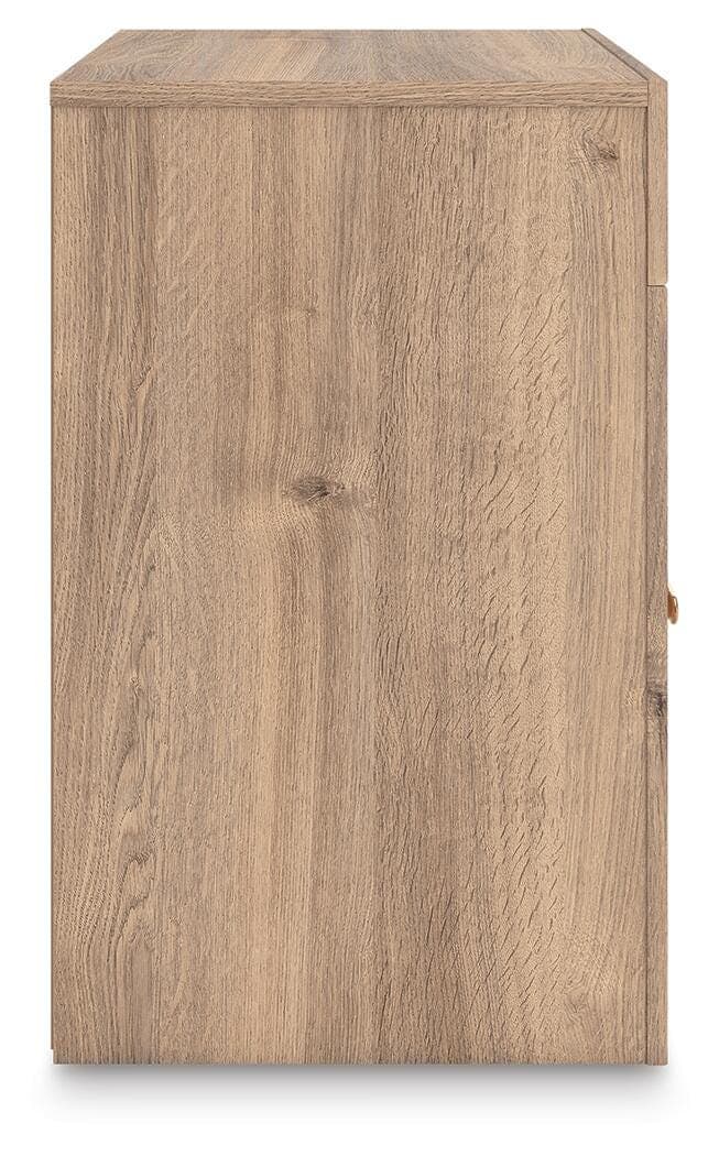 Hollymount Nightstand — Brown/Beige — view 7