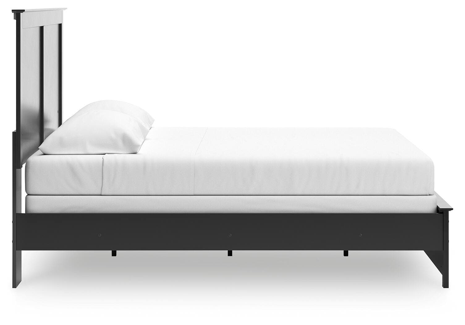 Maribel King Panel Bed — Black/Gray — view 8