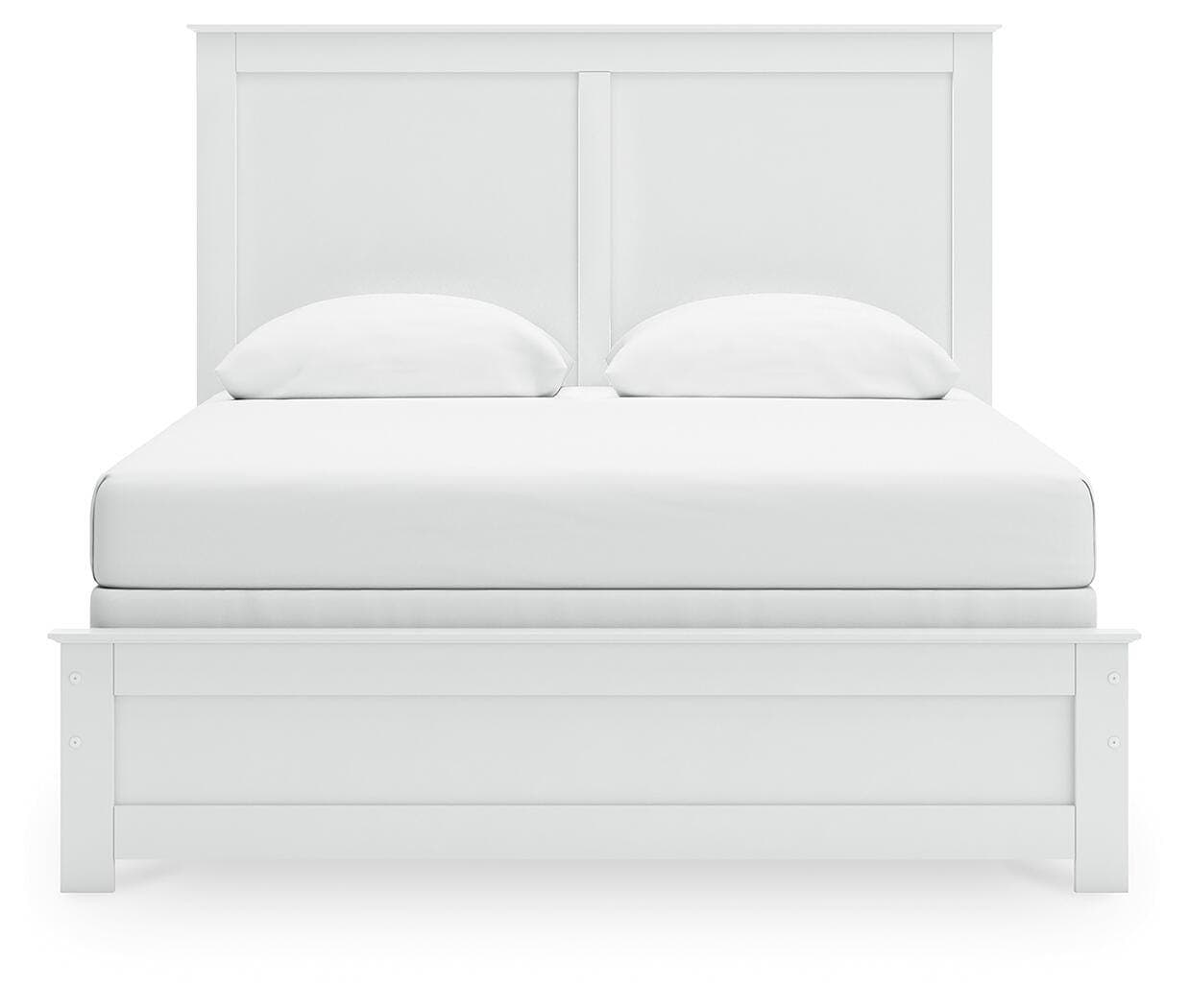 Bostwick Shoals Queen Panel Bed — White — view 5