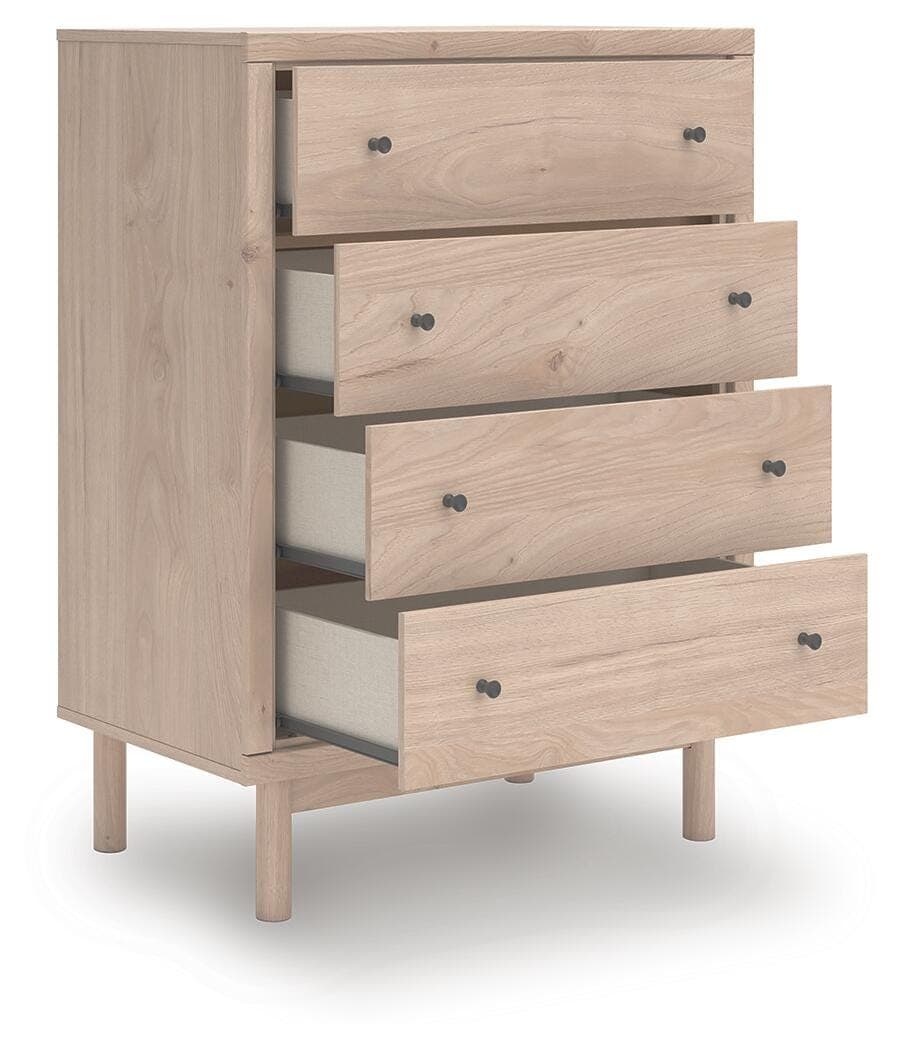 Shapella Chest of Drawers — Brown/Beige — view 4