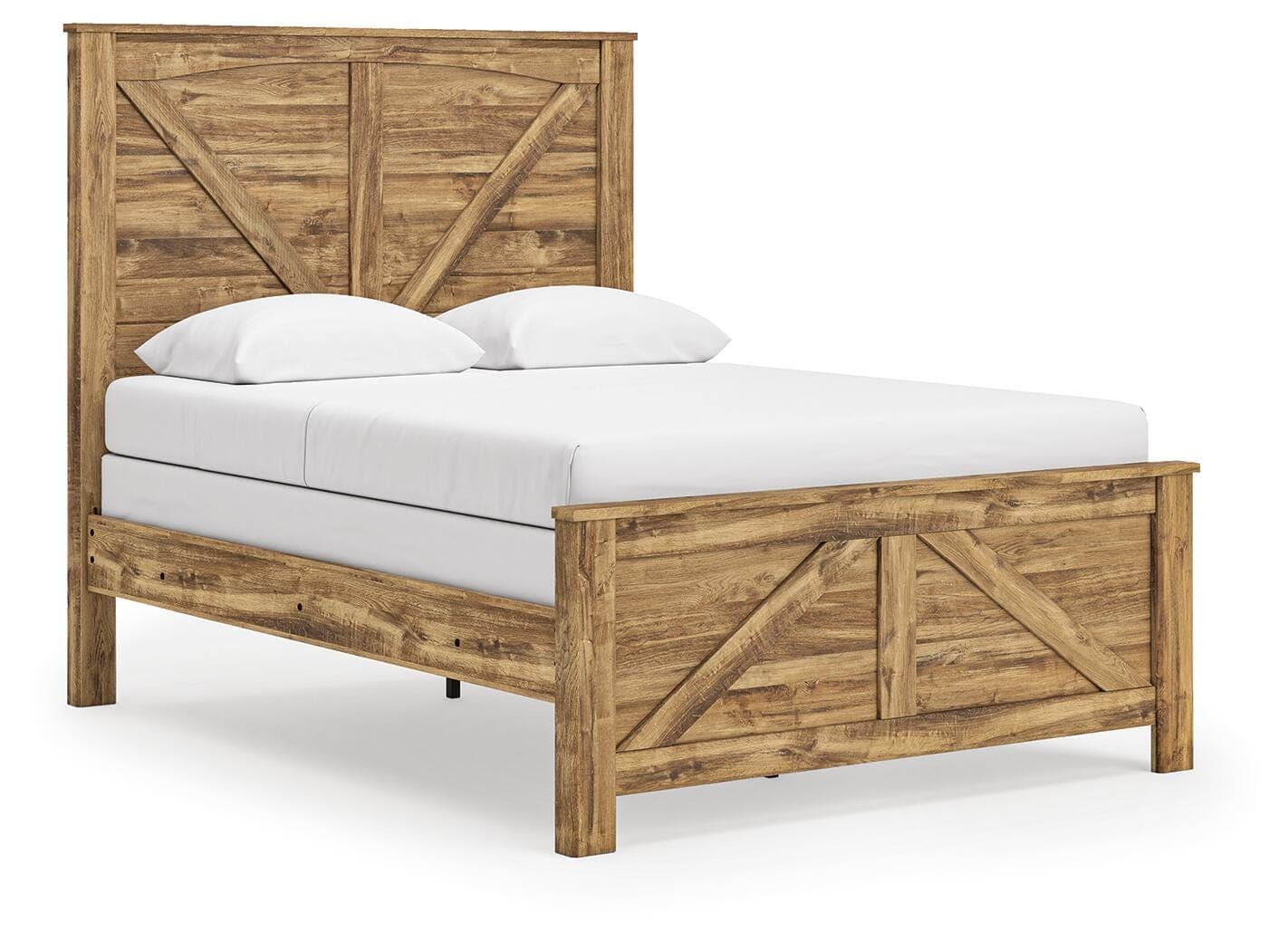 Branstony Queen Crossbuck Panel Bed