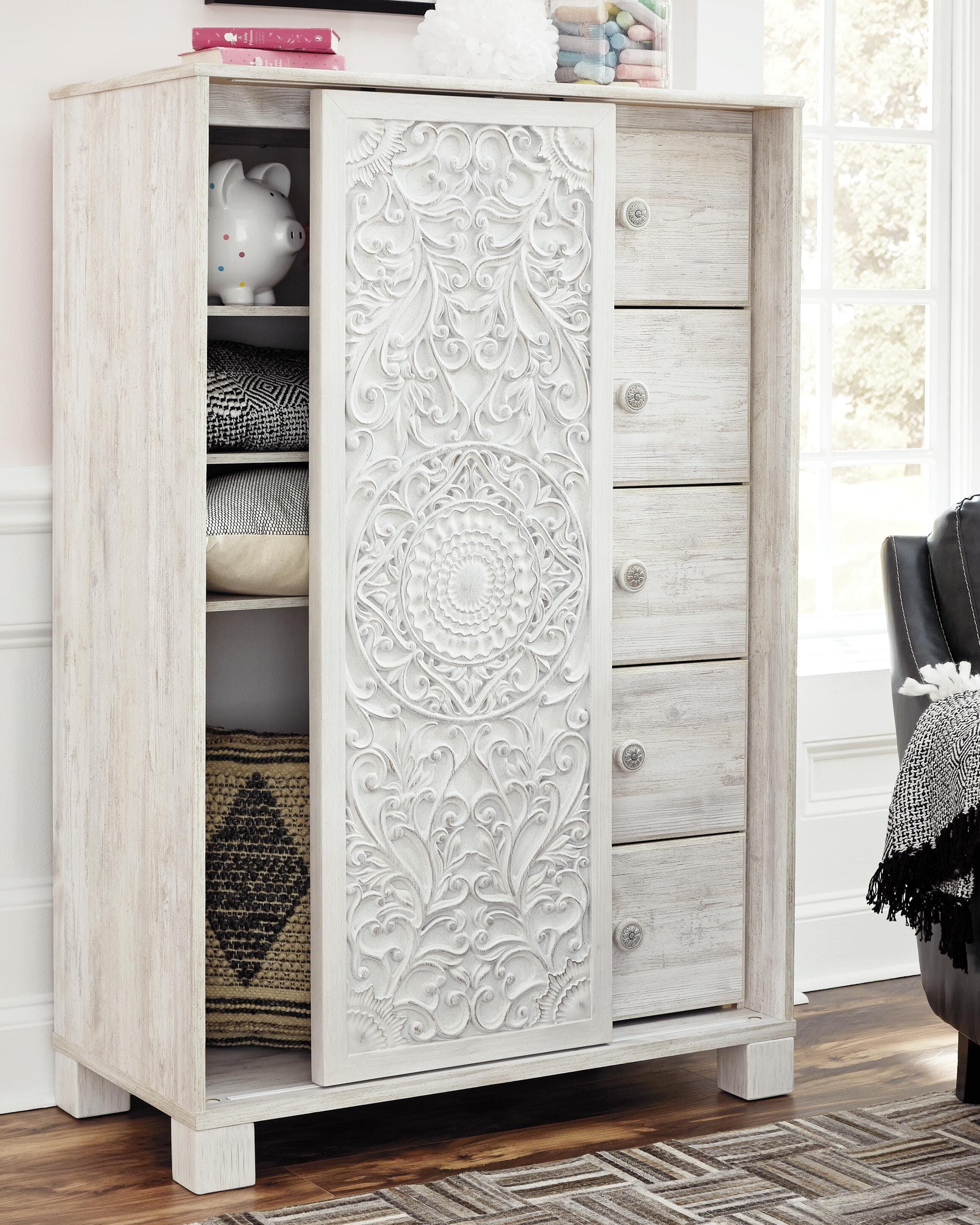Paxberry Dressing Chest — White — view 7