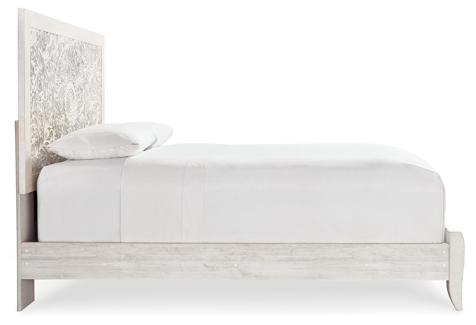 Paxberry Queen Panel Headboard — White — view 5