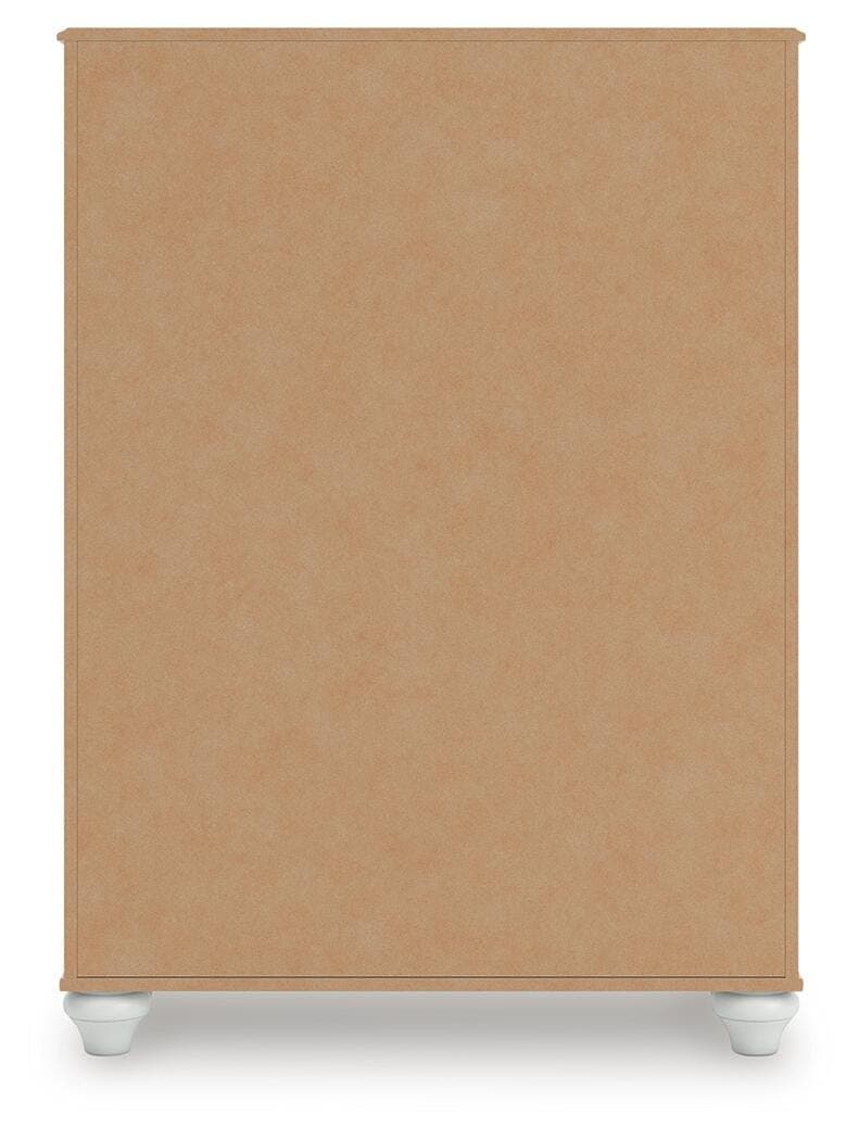 Maylilly Chest of Drawers — White — view 7