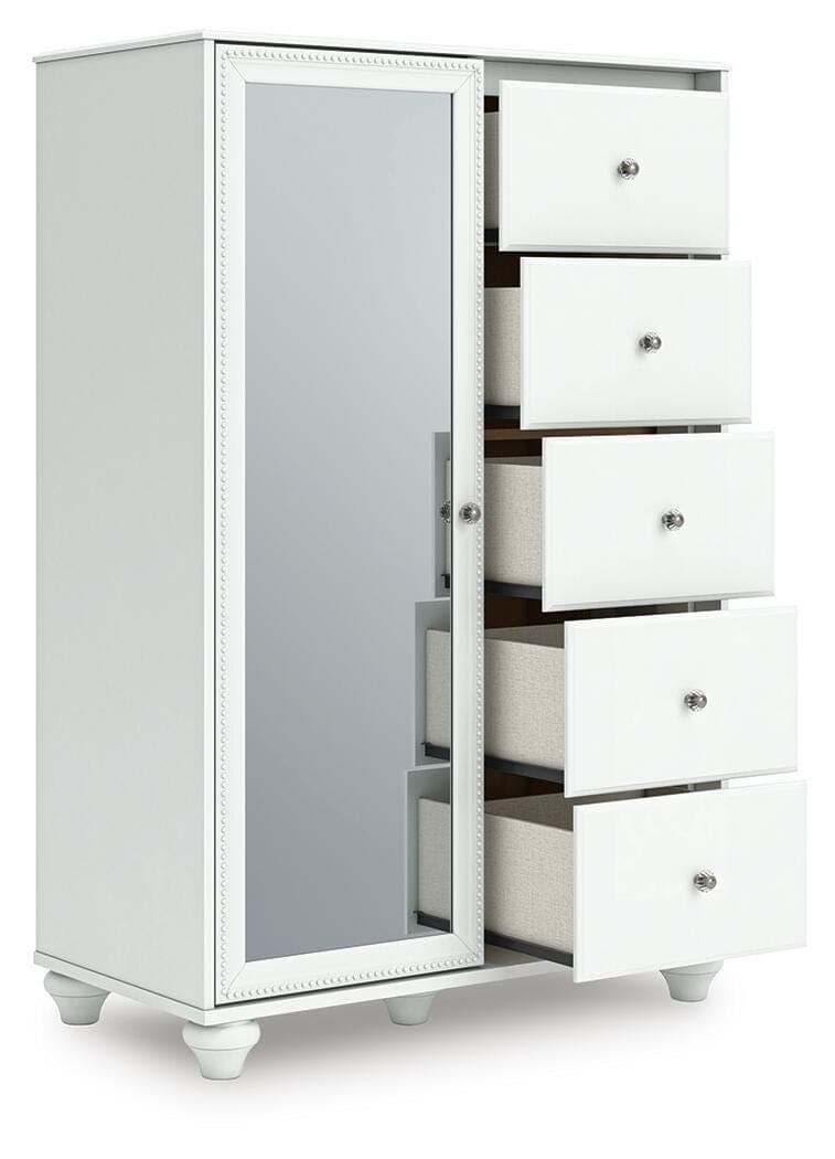 Maylilly Dressing Chest — White — view 3