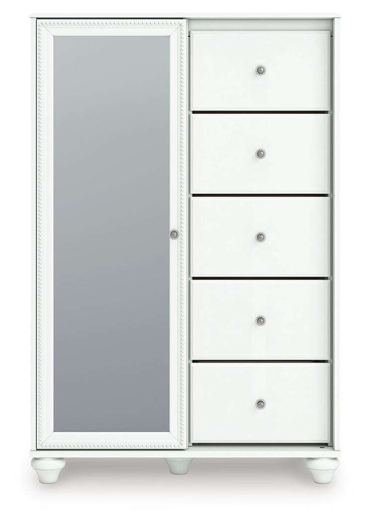 Maylilly Dressing Chest — White — view 4