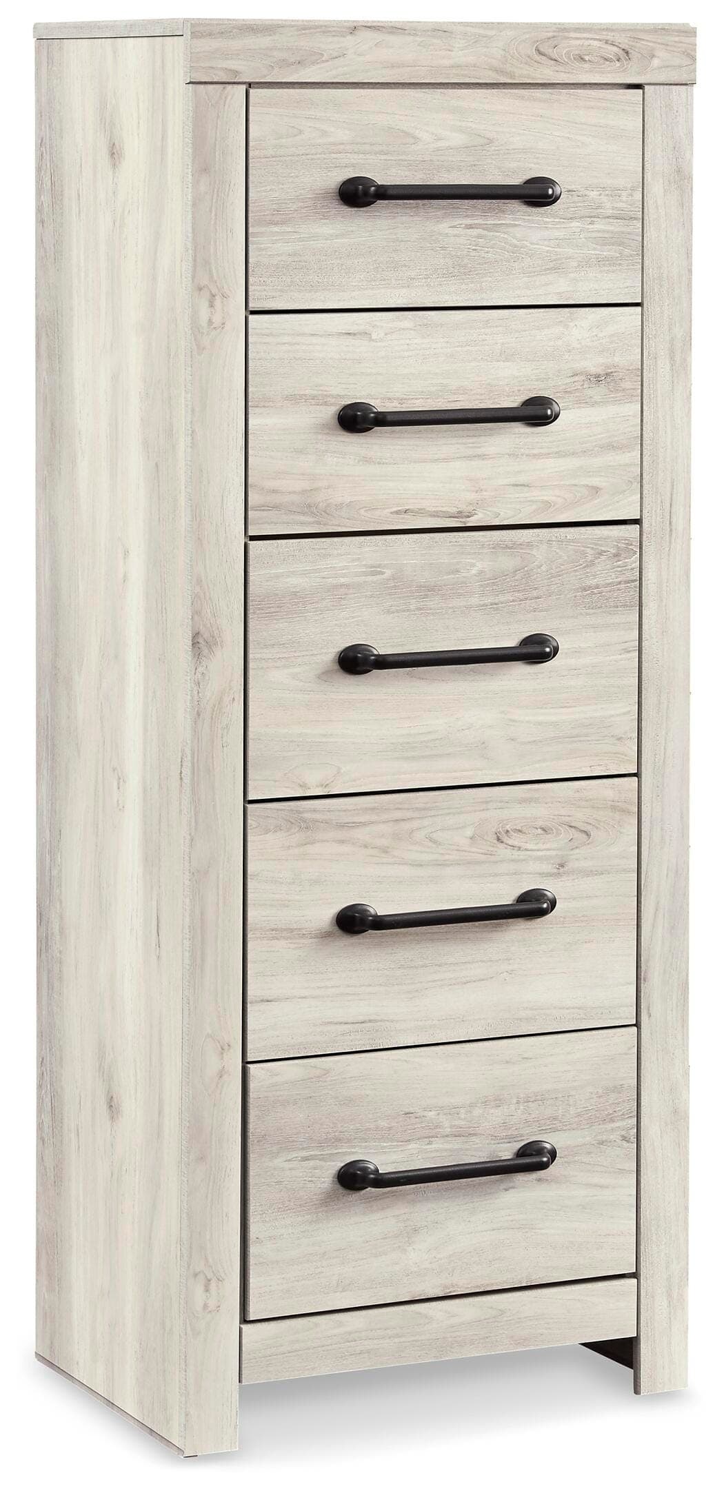 Cambeck Narrow Chest of Drawers — White — Elite Furniture Cincinnati