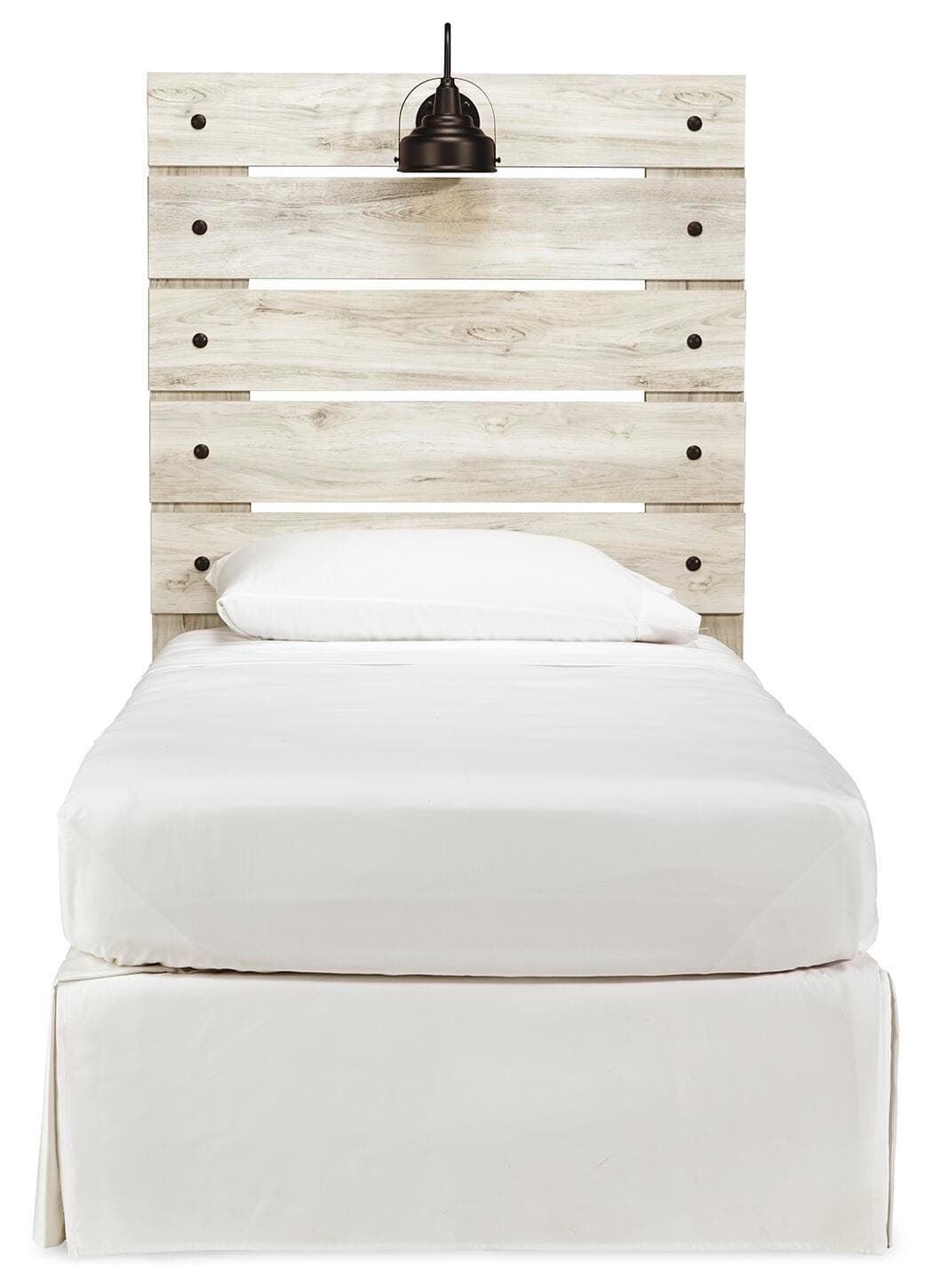 Cambeck Twin Panel Headboard — White — view 5