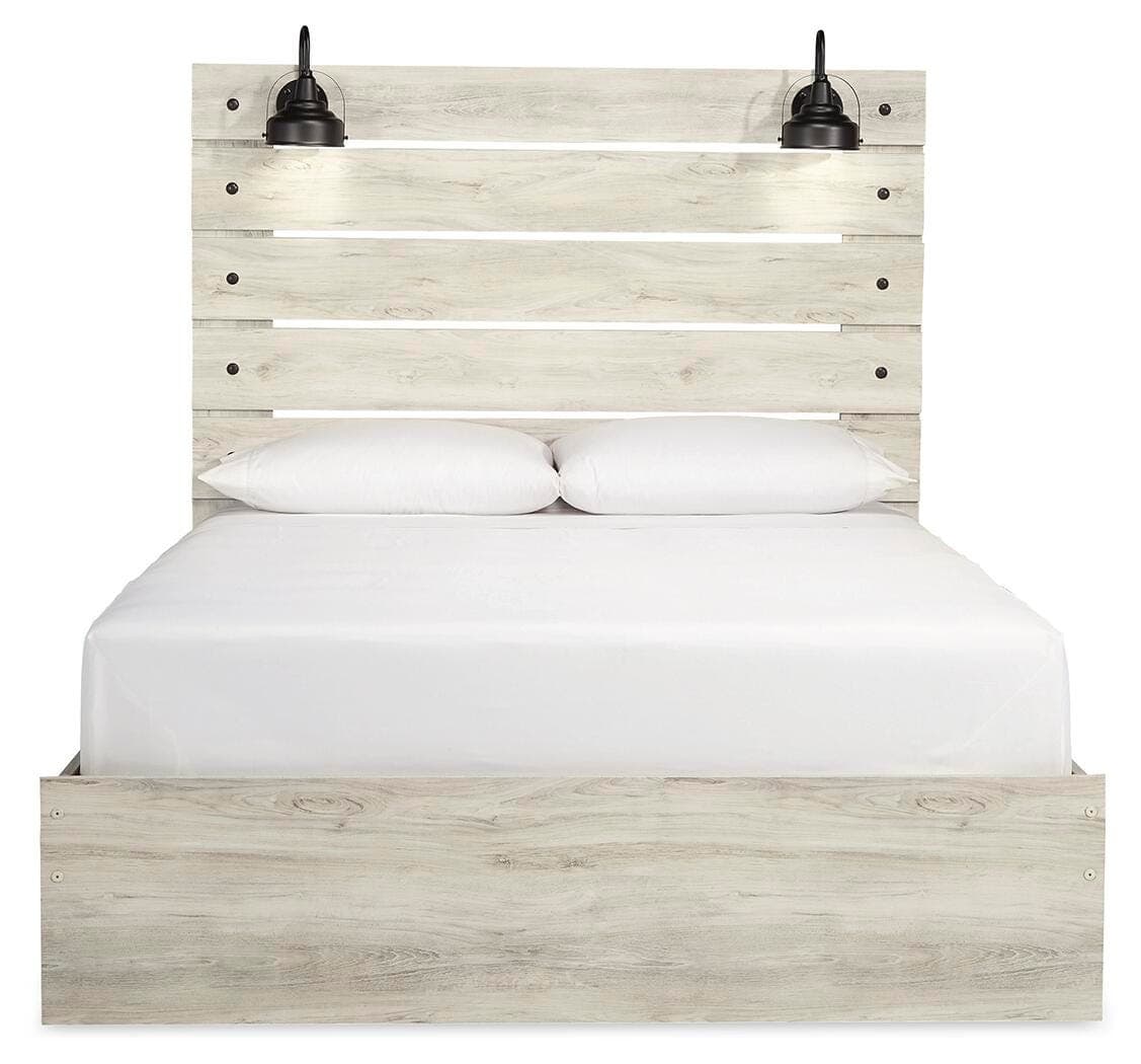 Cambeck Queen Panel Bed — White — view 5