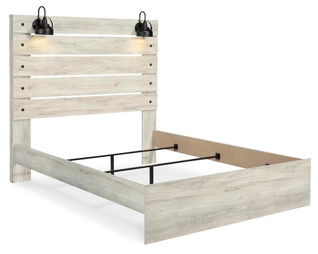 Cambeck Queen Panel Bed — White — view 3