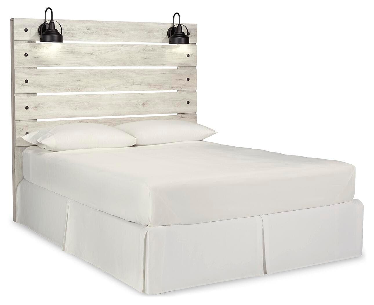 Cambeck Queen Panel Headboard — White — view 3