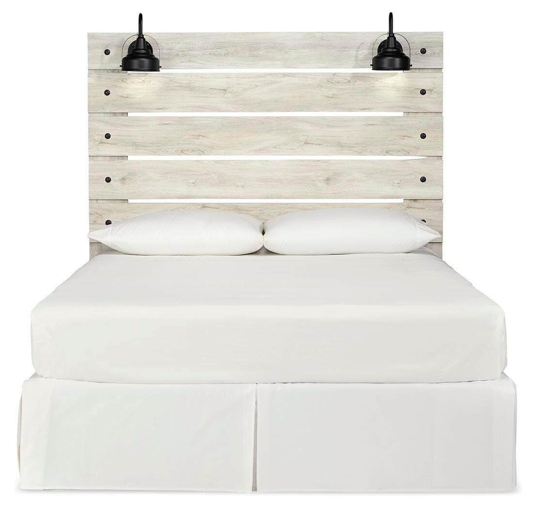 Cambeck Queen Panel Headboard — White — view 5