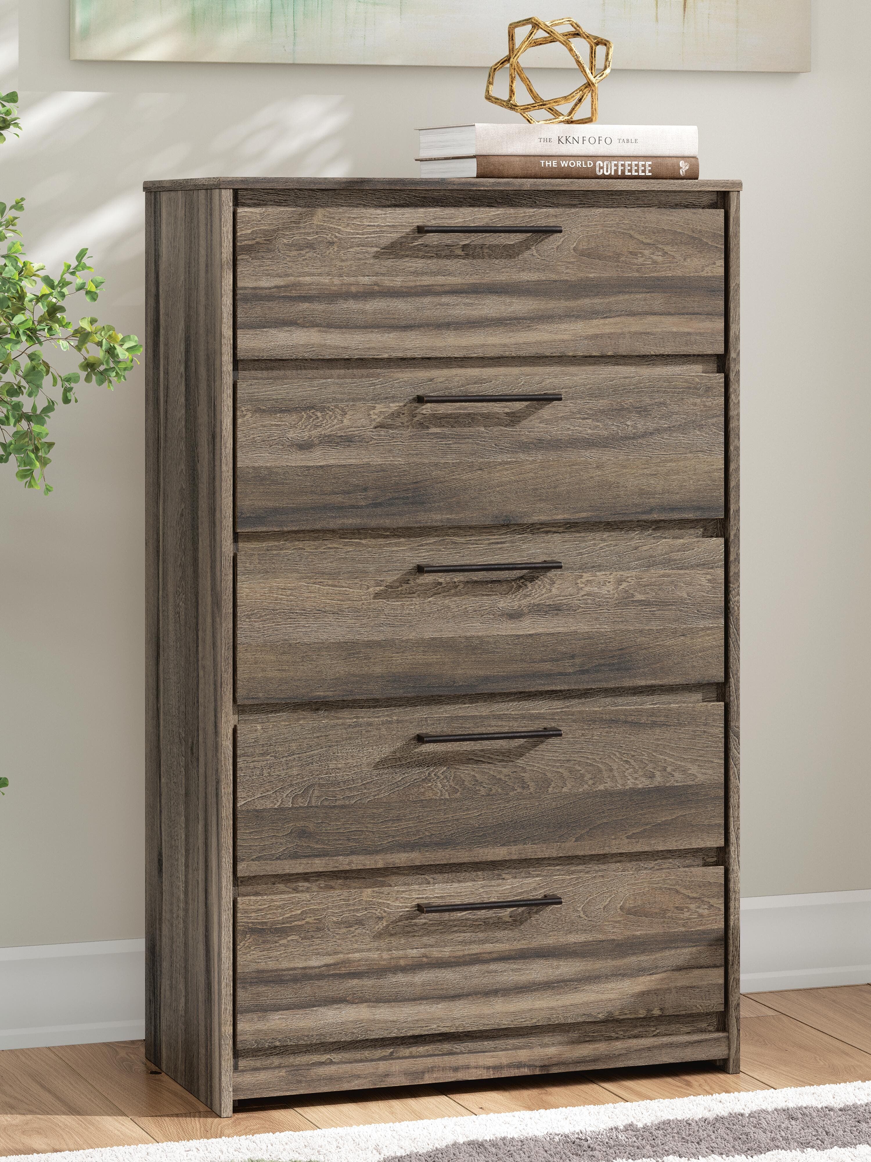 Baystorm Chest of Drawers — Brown/Beige — view 2