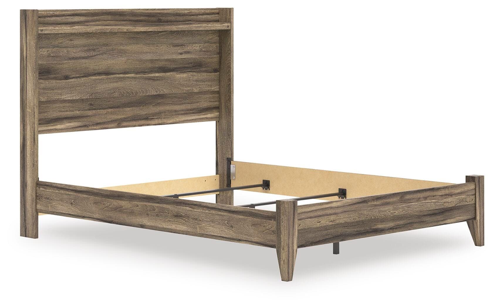 Baystorm Queen Panel Bed — Brown — view 3