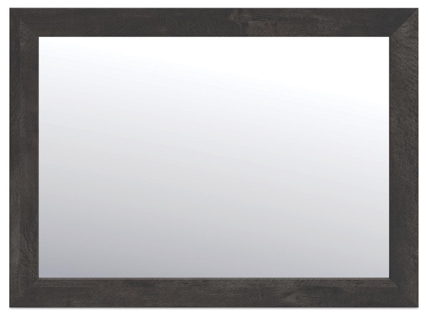 Delmorta Bedroom Mirror — Black/Gray — view 2
