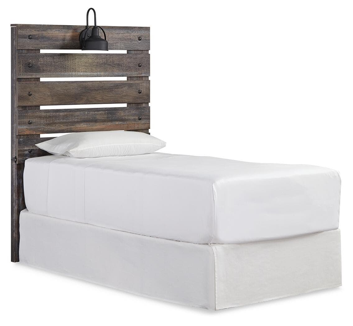 Drystan Twin Panel Headboard — Brown/Beige — view 2