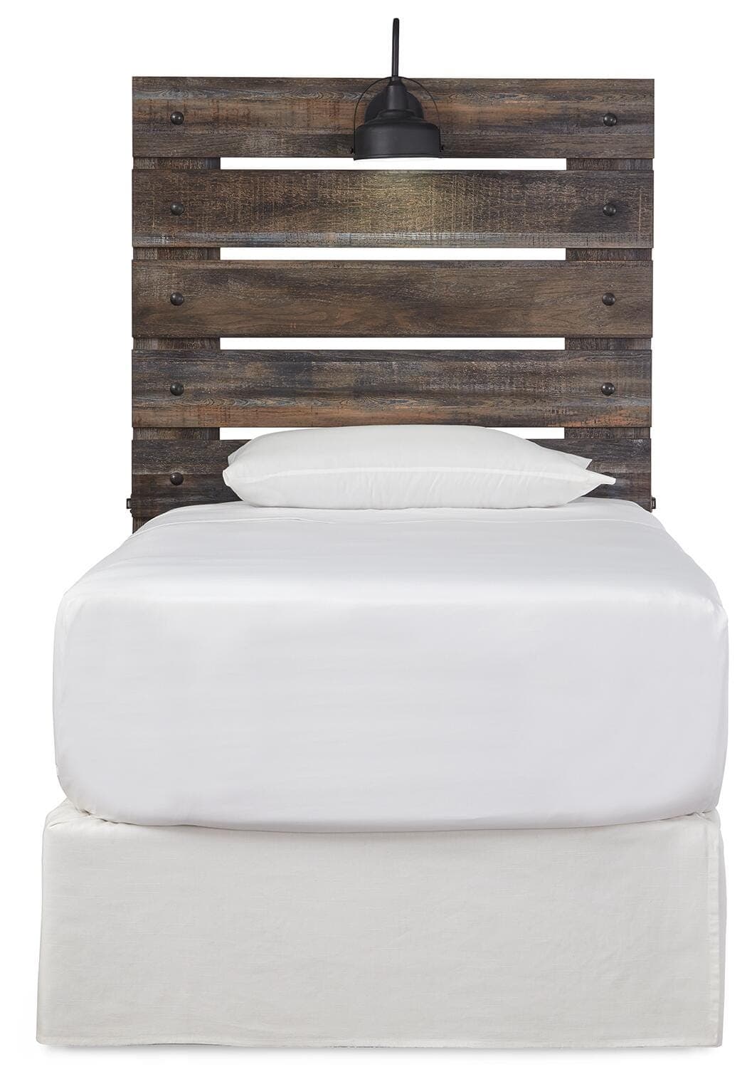 Drystan Twin Panel Headboard — Brown/Beige — view 3